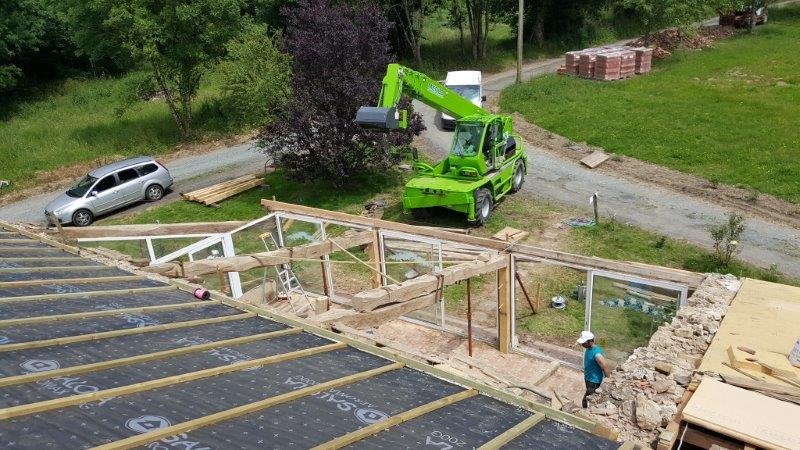 Restauration d'une ferme à Vausseroux (79)